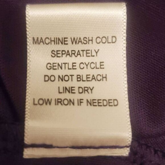 Emma & Michelle Elegant Purple Lace Bell Sleeve Sheath Dress Lined Body Women's - Picture 8 of 8